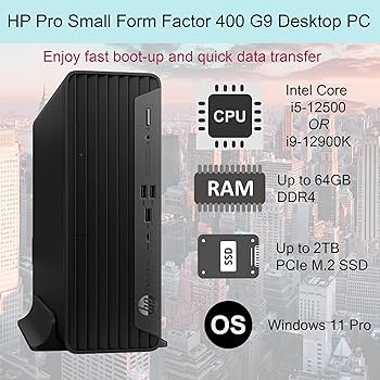 Amazon.com: HP ProDesk Small SFF Desktop, 4K Support, Intel